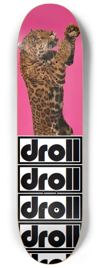 jaguar hot pink 8-1/4 Skateboard Deck