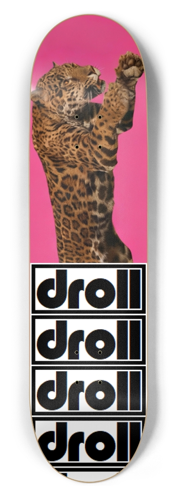 jaguar hot pink 8-1/2 Skateboard Deck