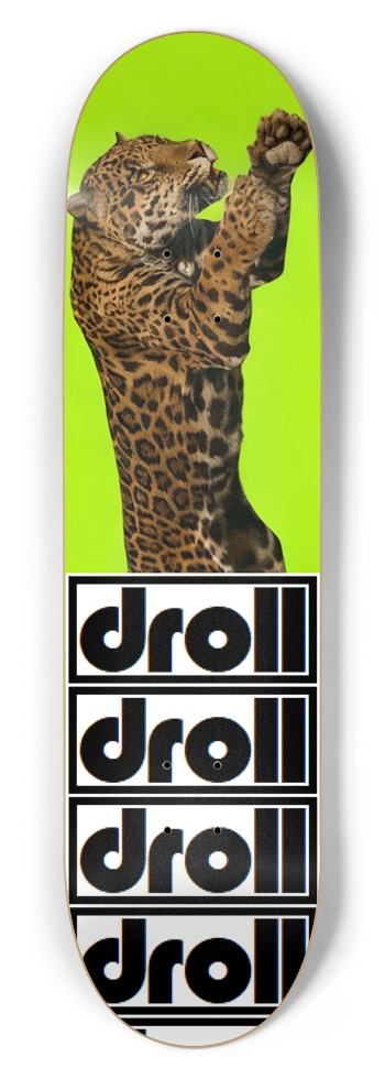 jaguar neon yellow 8-1/2 Skateboard Deck