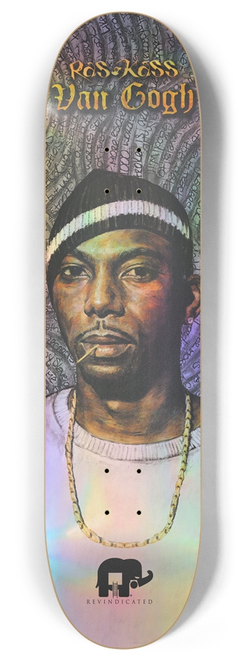 Ras Kass “Van Gogh” Halographic – Revindicated™ Deck 8 Inch Skateboard Deck