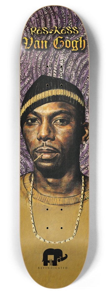 Ras Kass “Van Gogh” – Revindicated OG Deck 8 Inch Skateboard Deck