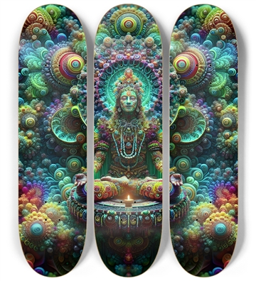 Psychedelic Fractal Aditi 0009 8K