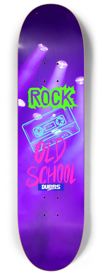 Rock Old School 8-1/4 Skateboard Deck