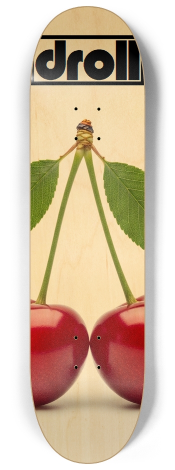 two cherries natural woodgrain