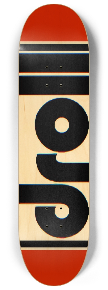 droll logo full board red-orange