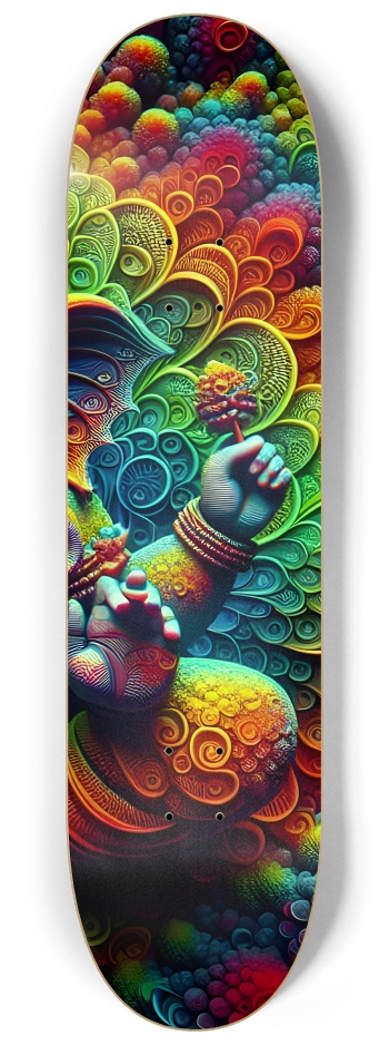 Psychedelic Fractal Ganesha 0004 8K #3