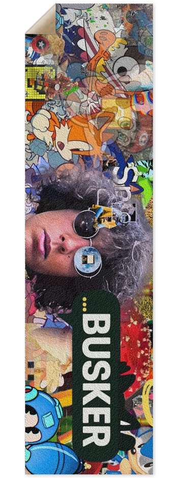 ...BUSKER Books 9X33 Griptape 9 x 33 Inch Griptape