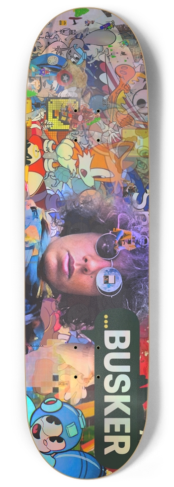 ...BUSKER Books 9" Skateboard