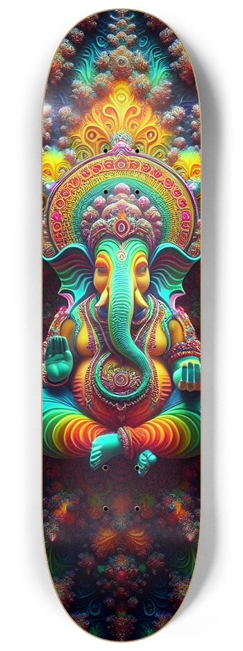 Psychedelic Fractal Ganesha 0012 8K
