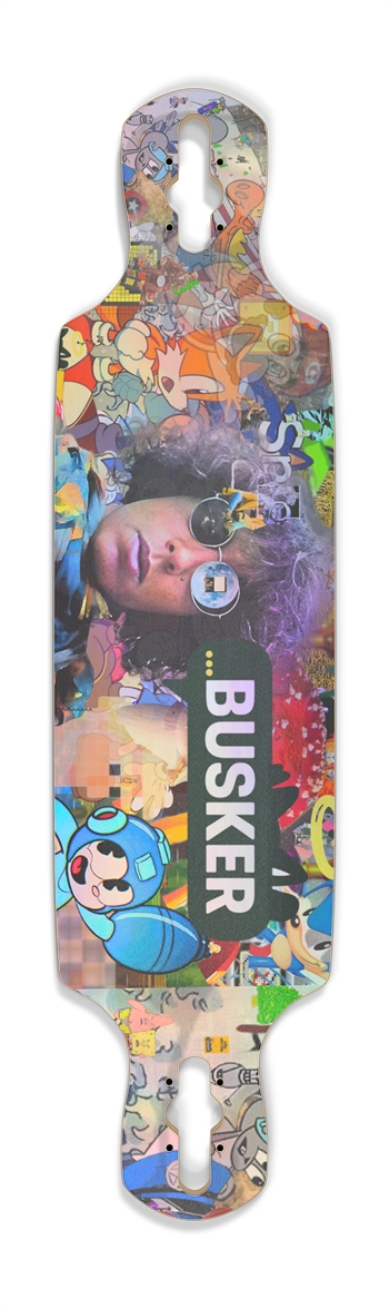 ...BUSKER Books Drop Through Longboard