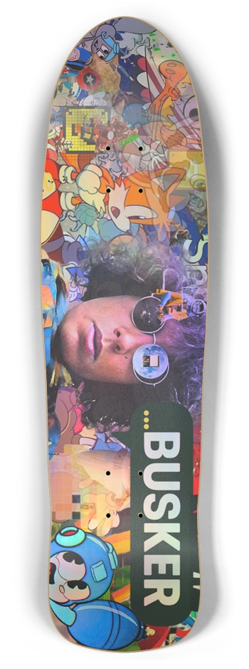 ...BUSKER Books Retro Rocket  Board