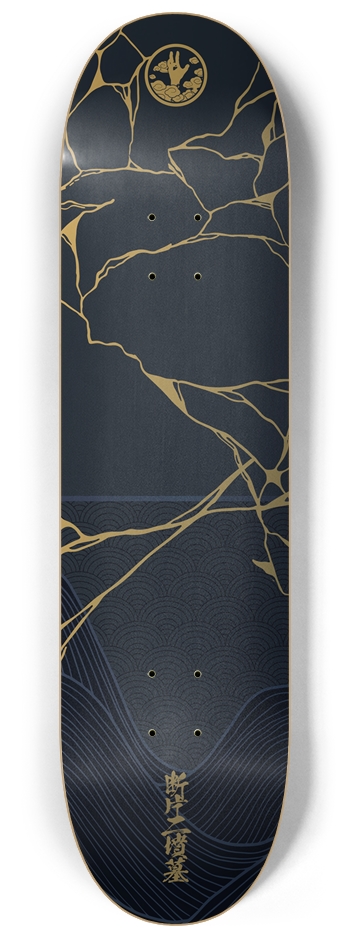 Kintsugi (Foil) 8-1/4 Skateboard Deck