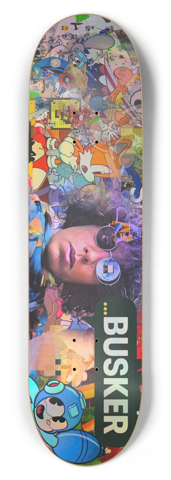 ...BUSKER Books 8.5 Skateboard