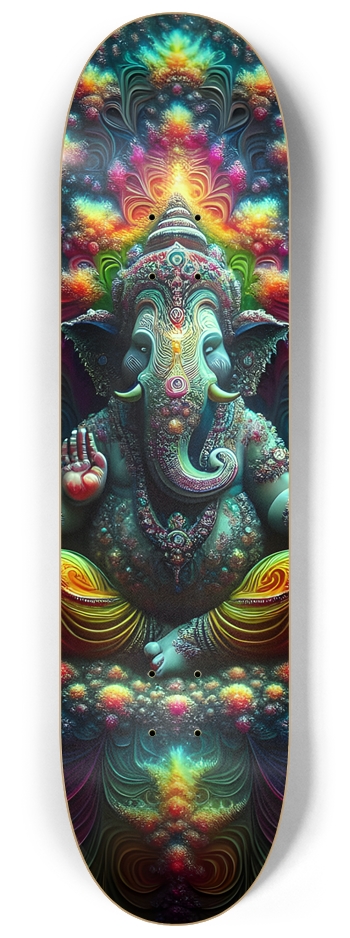 Psychedelic Fractal Ganesha 0011 8K