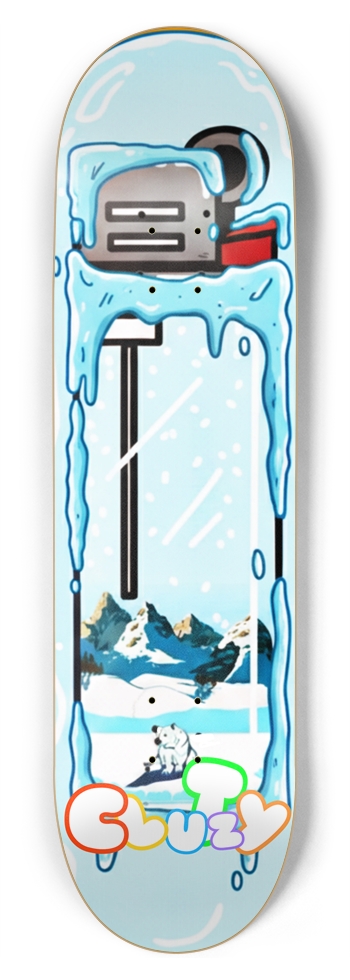 Can I borrow your lighter 8-3/4 Inch Skateboard