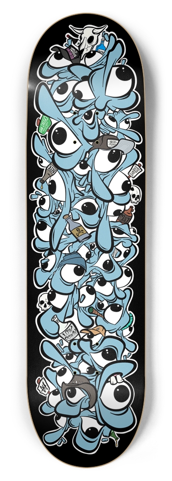 Cheecheee blue 8-3/4 Inch Skateboard