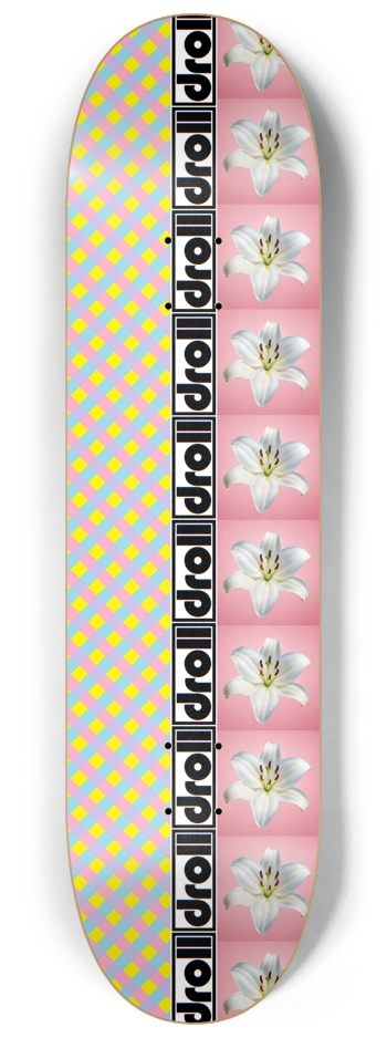 candy plaid lily strip pink