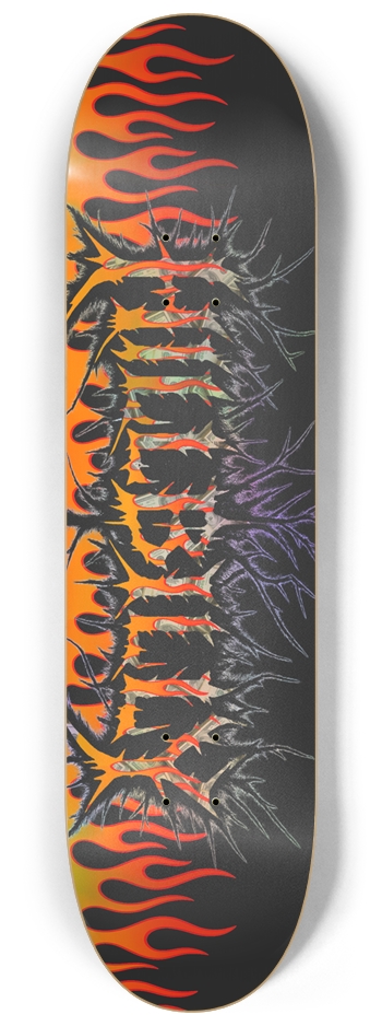 Holographic OG Hillbilly Side Hustles Skateboard