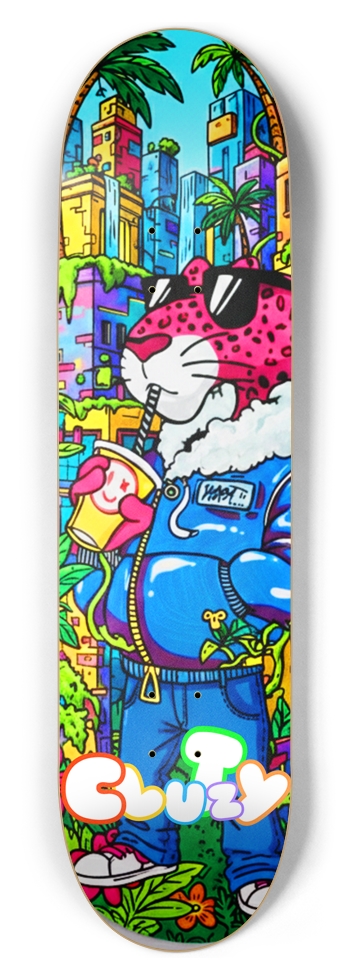 The cool fool 8-1/2 Skateboard Deck