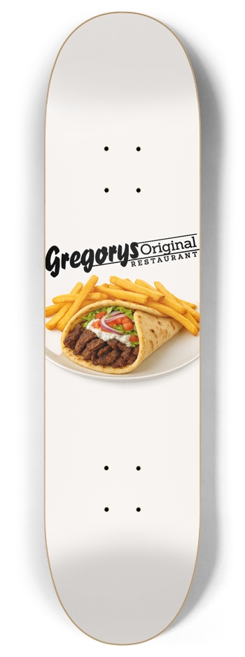 Gregorys Gyro Deck 8 Inch Skateboard Deck