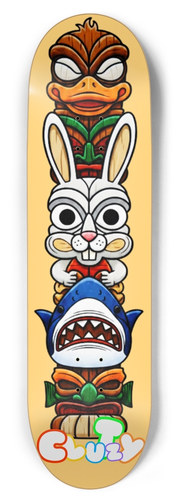 Freaki Tiki 8-3/4 Inch Skateboard