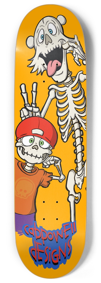 Bone Buddies - 9” Popsicle  9 Inch Skateboard