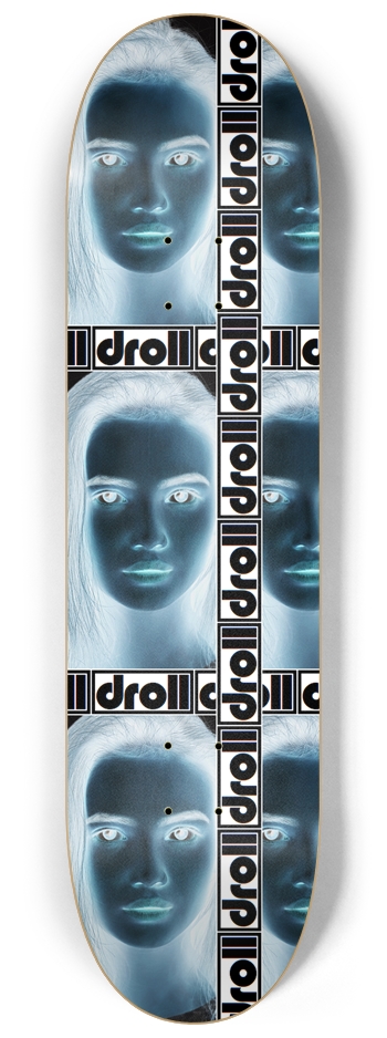 six negative face droll strip