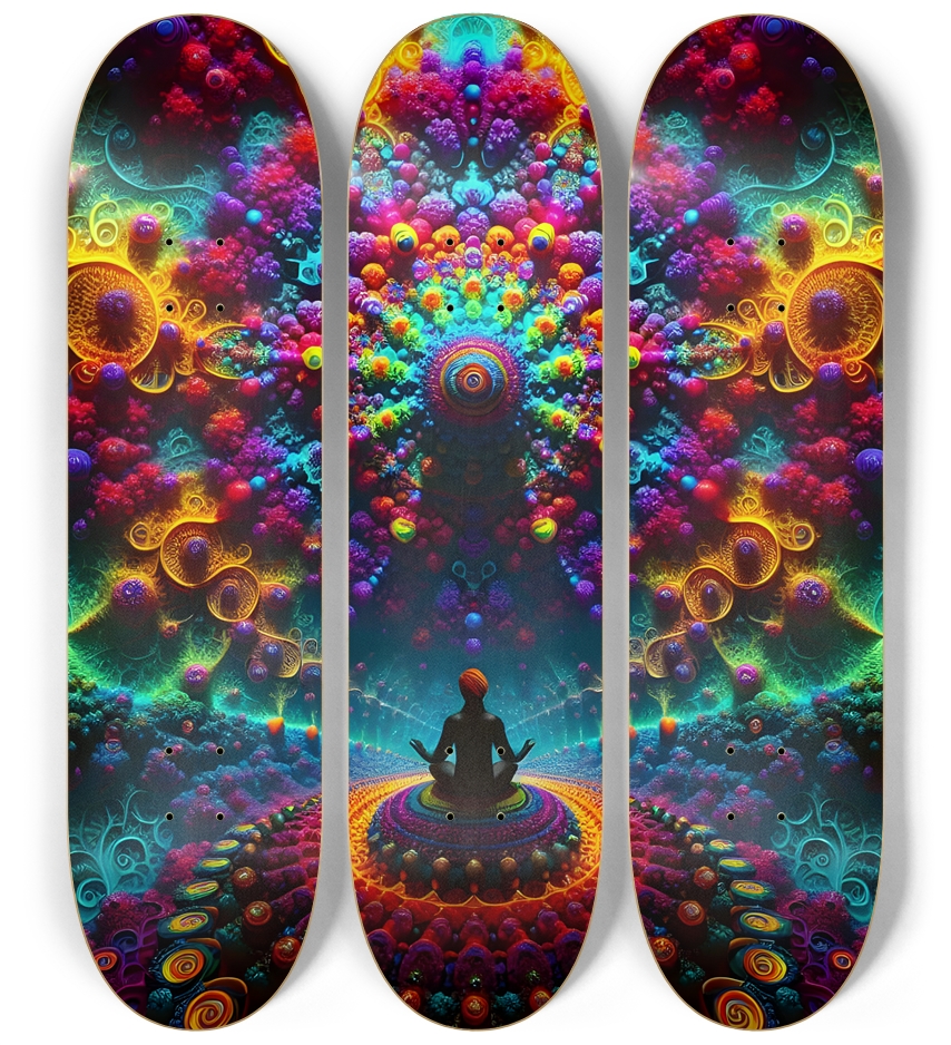 Psychedelic Fractal Zen Meditation 0005 8K