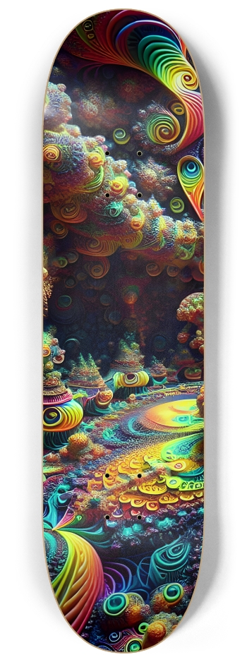 Psychedelic Fractal Vishnu 0009 8K #1