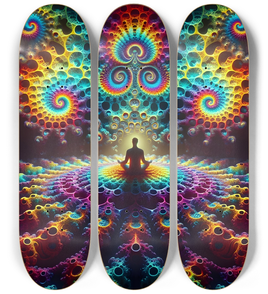 Psychedelic Fractal Zen Meditation 0006 8K