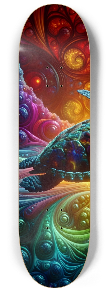 Fractal Sea Turtle Tile 0004 8k #1