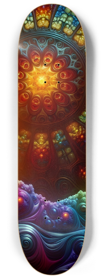 Fractal Sea Turtle Tile 0004 8k #3