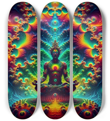 Psychedelic Fractal Vishnu 0008 8K