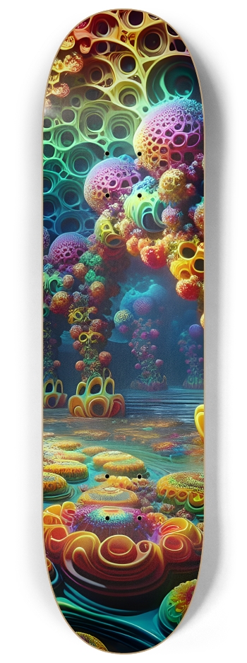 Psychedelic Fractal Vishnu 0010 8K #3