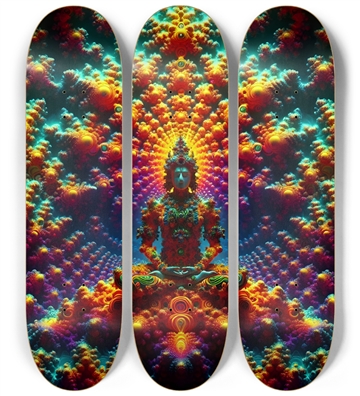 Psychedelic Fractal Vishnu 0006 8K