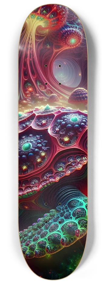 Fractal Sea Turtle Tile 0002 8k #1