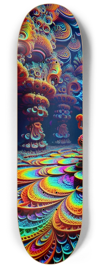 Psychedelic Fractal Vishnu 0002 8K #1