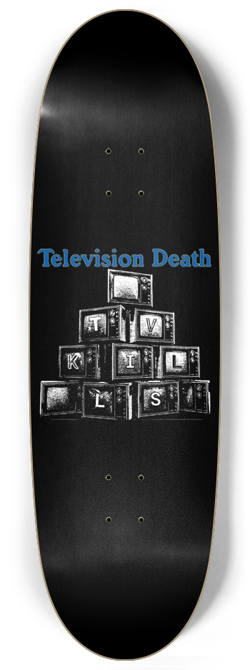 Television Death 9.75" Egg Egg Shape
