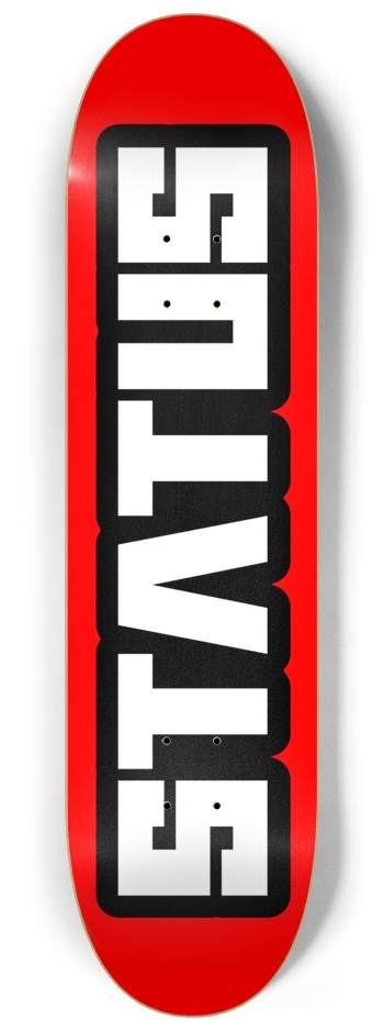 Status 8-1/4 Skateboard Deck