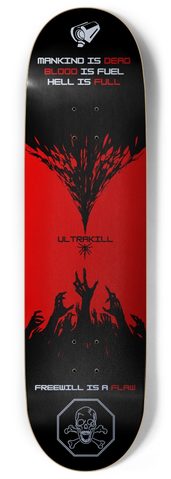 UltraKill 9 Inch Skateboard