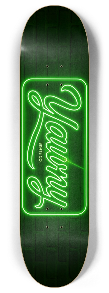 OG Green 8 Inch Skateboard Deck