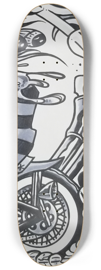 KMA11 RIDEORDIE Skateboard Series #3 8-1/4 Skateboard Deck