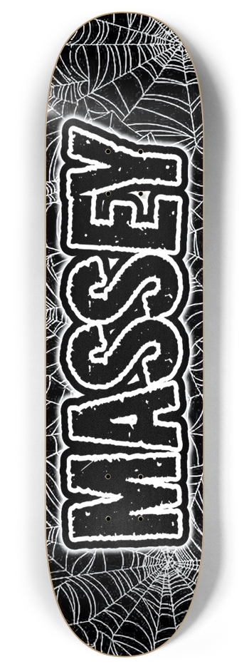 Massey‘s Web 8 Inch Skateboard Deck