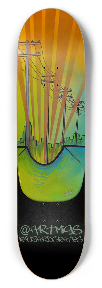 PRO @ARTMIGS GLEAMING 8-1/2 Skateboard Deck
