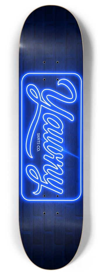 OG Blue 8 Inch Skateboard Deck