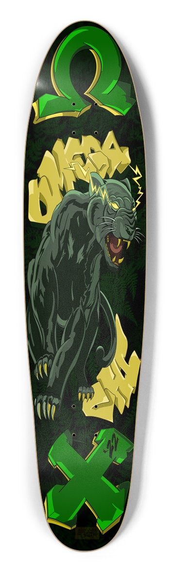 Omega Chi Custom Longboard