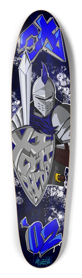 XI CHI DELTA Custom Longboard