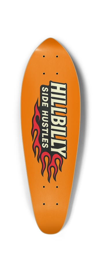 LIMITED PRINT GLOW IN THE DARK MINI CRUISER Skateboard 24 inch - HILLBILLY SIDE HUSTLES