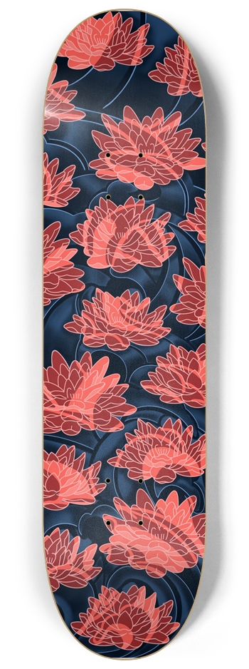 Lotus Night Skateboard