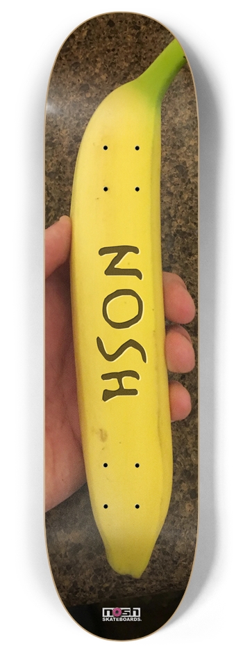 Banana Ghost 8 Inch Skateboard Deck